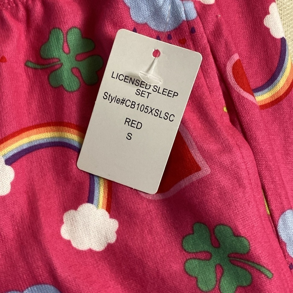 Care Bears Ladies 2-Piece Pajama Set Small NWT - Picture 5 of 7
